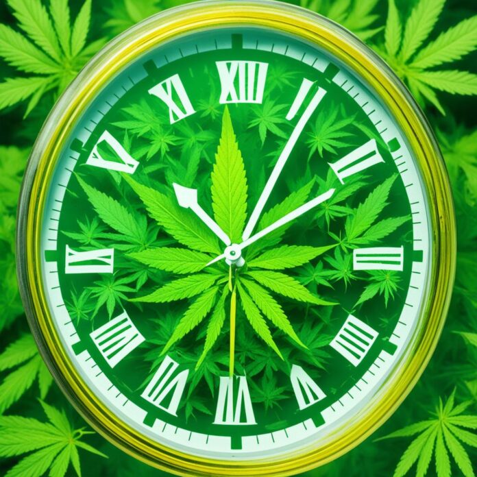 combien de temps thc urine