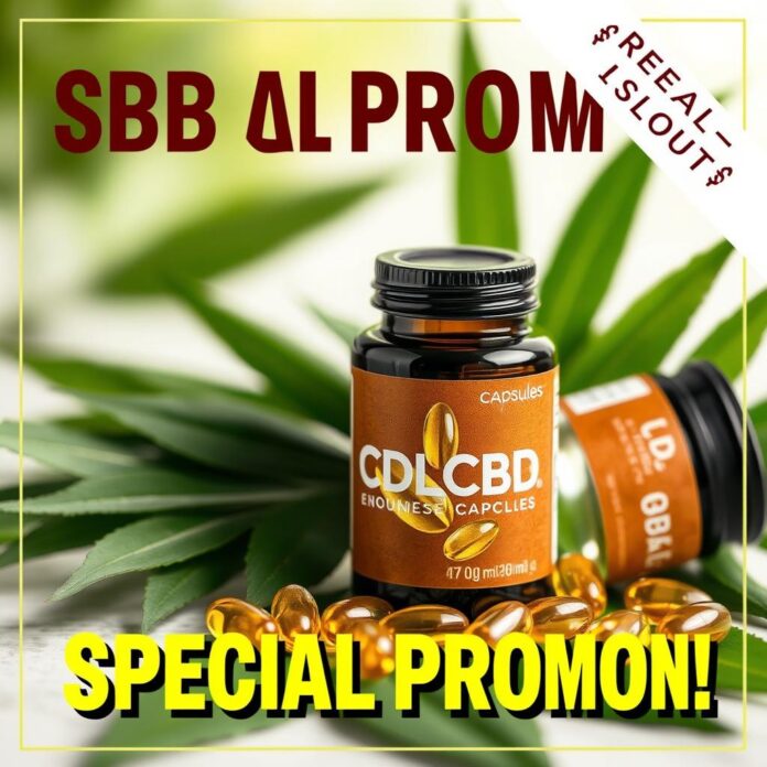 Commandez des gélules de CBD en promotion !